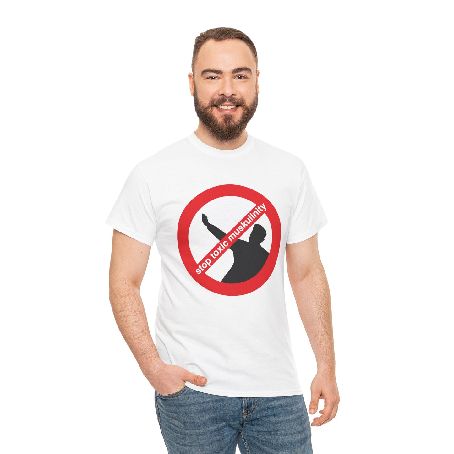 Stop Toxic Muskulinity Unisex T-Shirt